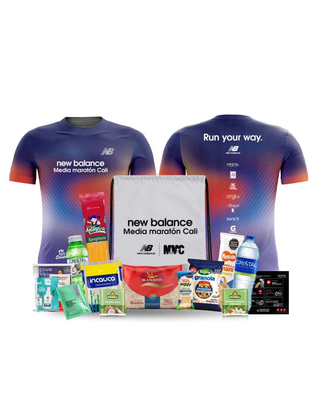 Kit del corredor Media Maratón Cali 2026